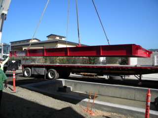 Truck Scale Installation at Safe Harbor Partners, LLC