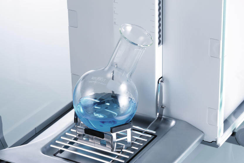 Chemical Reaction in Analytical Balance